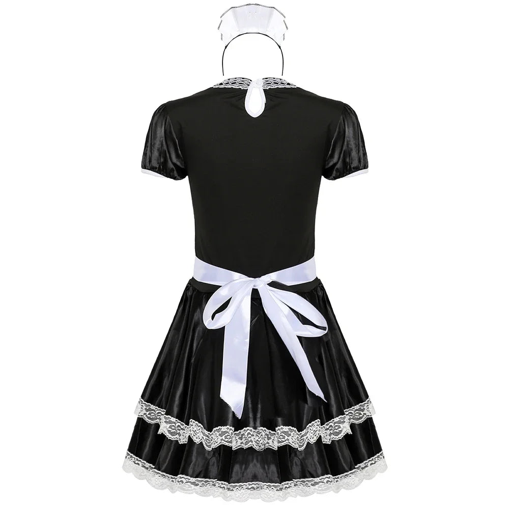 Halloween Klassisches französisches Dienstmädchenkostüm Oktoberfest Damenkleid Mittelalterliches deutsches Dirndlkleid Cosplay Anziehpartykostüme