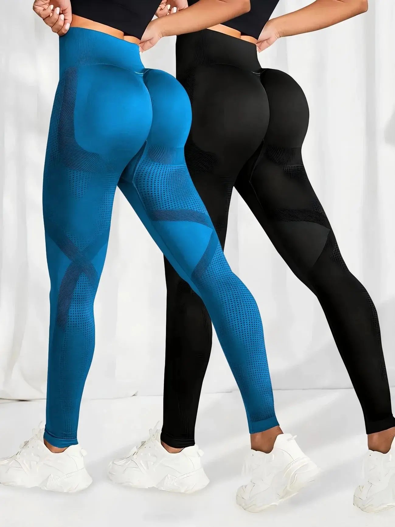 Atmungsaktive Yoga-Leggings mit hoher Taille für Frauen, einfarbig, Bauchkontrolle, Sportbekleidung, bequeme Fitness- und Fitnessstudio-Strumpfhose, Activewear