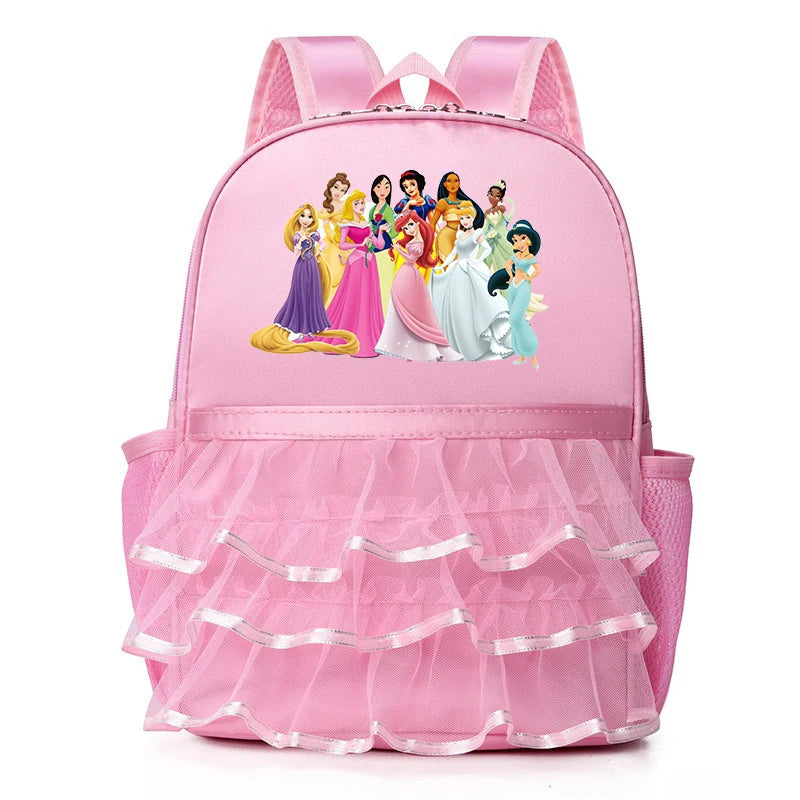 Snow White Princess Children Kawaii Bag for Girl Kids Pink Dancing Backpacks Girls Ballet Dance Bags Baby School Backpack