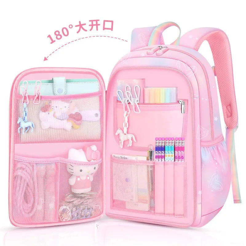 Children School Bags For Girls Lightweight Kids Princess Backpack Schoolbag Primary School Backpack Kids Book bag Mochila