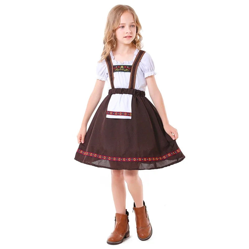 Bayerische Fantasia Festival Party Kinder Bier Mädchen Cospaly Kleid Deutsch Oktoberfest Kinder Kostüm Jungen Oktoberfest Kostüme