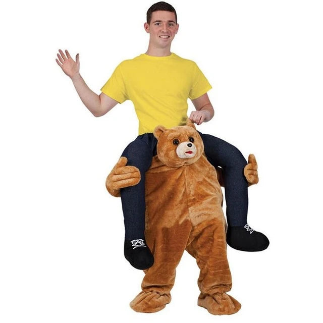 Unisex Halloween Party Cosplay Kostüme Sets für Frauen Männer Zurück Lustige Tier Hosen Fancy Dress Up Oktoberfest Overalls Strampler