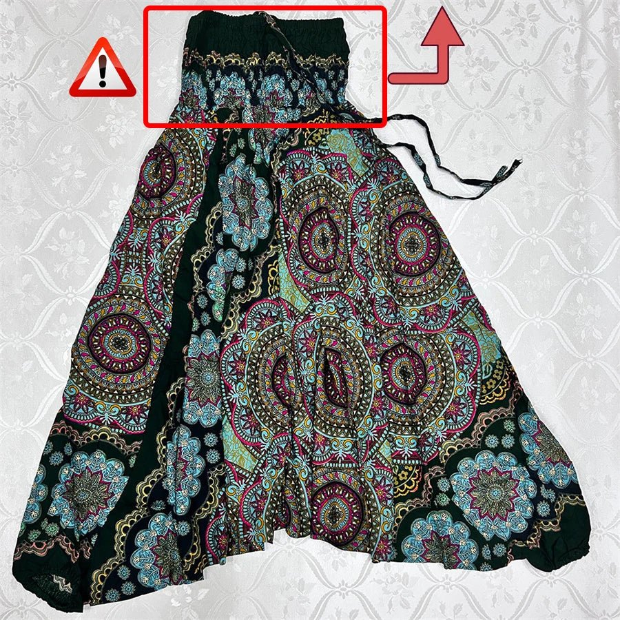 Bohemian Pants Women Pantalones Mujer Hippie High Waist Rayon Harem Baggy Boho Yoga Beach Wear Pour Femme Calca Feminina Printed - TRENSET