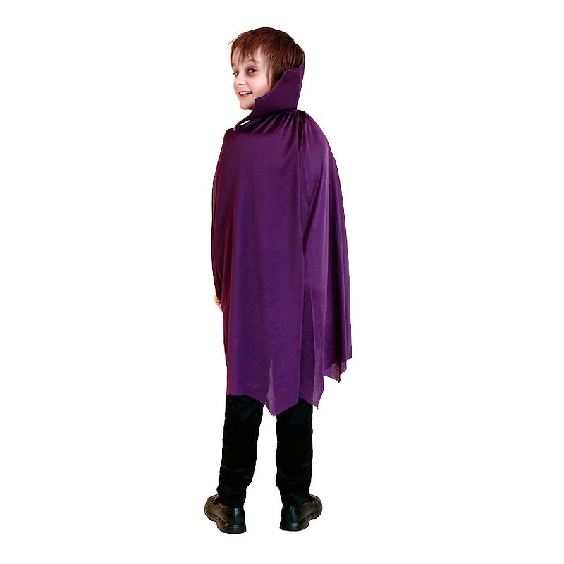Children Vampire Cosplay Halloween Costumes Boys Fantasy Count Dracula Scary Clothes Outfits with Vampire Cloaks - TRENSET