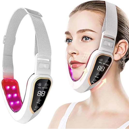 Facial Lifting Massager 12 Gears Electric Facial Massager V - line Face Lifting Slimming Vibration Device Home Use Beauty Tool - TRENSET