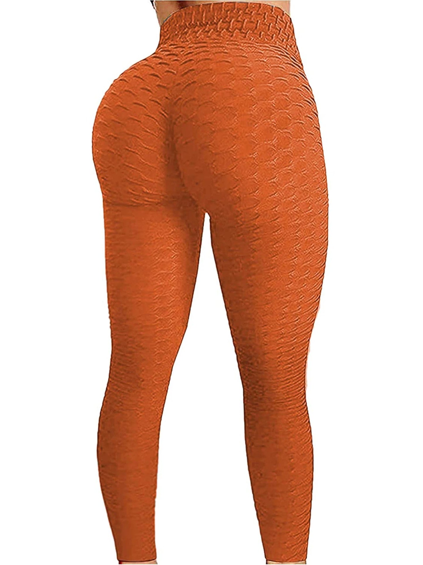 FCCEXIO 9 Colors New Fashion Jacquard High Waist Leggings Hot Sale Women Fitness Leggings PUSH UP Workout Booty Pants S - 3XL - TRENSET