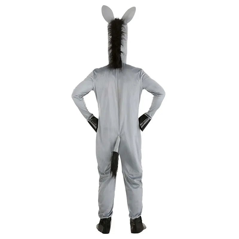 Halloween Children's Day picture book story stage performance adult children mule animal donkey costume - TRENSET