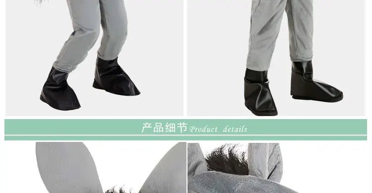 Halloween Children's Day picture book story stage performance adult children mule animal donkey costume - TRENSET