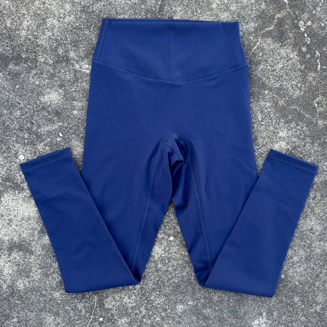 High Strength Compression Solid Color Soft Women Sport Pant Tight Butter High Waist Yoga Legging Athletic Gym Comprehensive Wear - TRENSET
