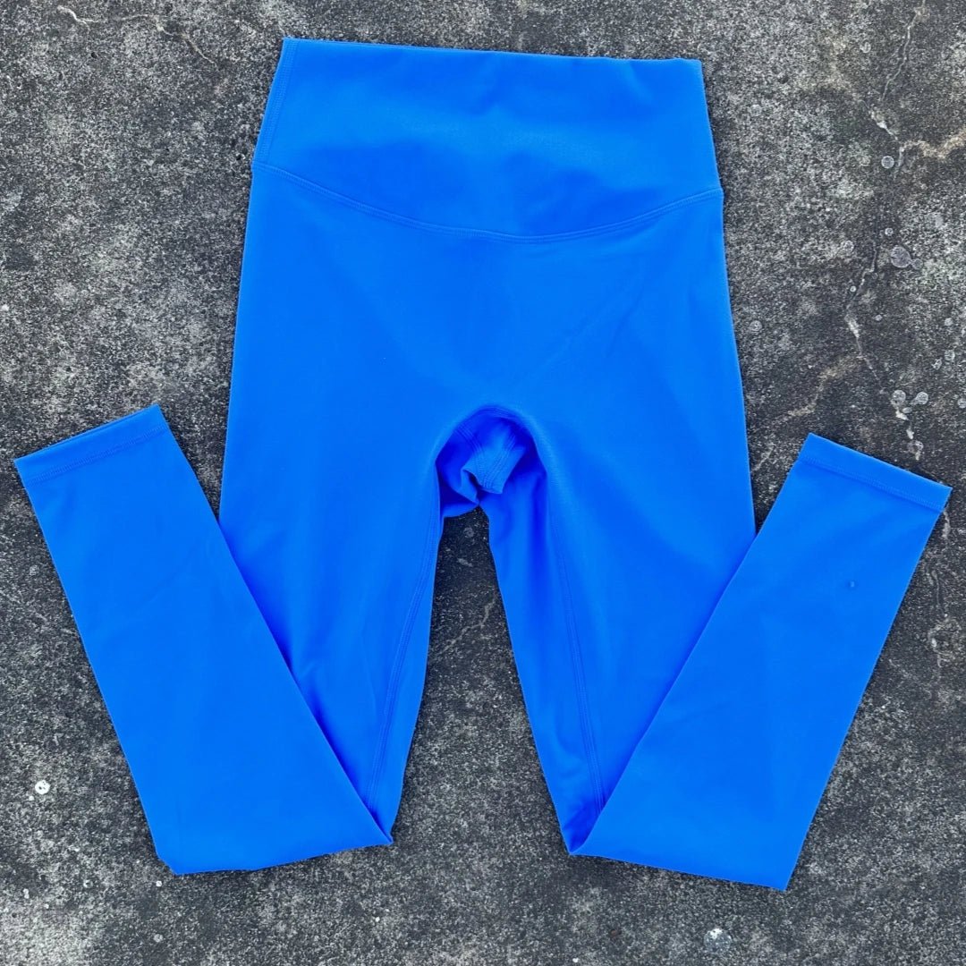 High Strength Compression Solid Color Soft Women Sport Pant Tight Butter High Waist Yoga Legging Athletic Gym Comprehensive Wear - TRENSET
