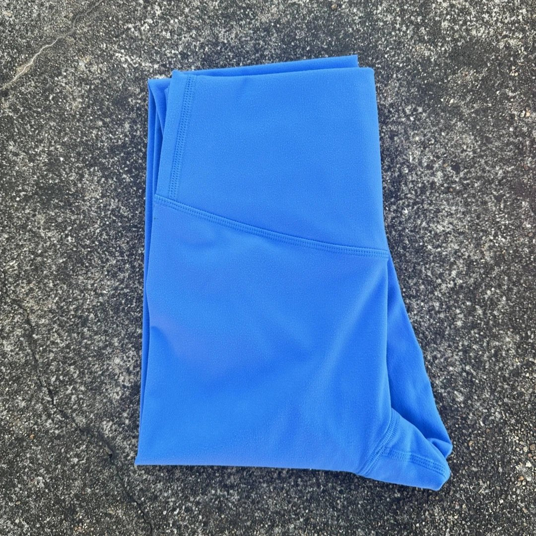 High Strength Compression Solid Color Soft Women Sport Pant Tight Butter High Waist Yoga Legging Athletic Gym Comprehensive Wear - TRENSET