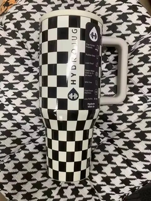 HydroJug Tumbler 32OZ Traveler Straw Lid Stainless Steel Vacuum Insulated Car Mug Double Wall Thermal Iced Travel - TRENSET