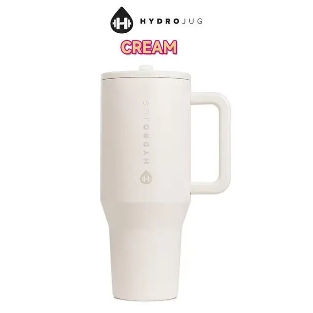 HydroJug Tumbler 32OZ Traveler Straw Lid Stainless Steel Vacuum Insulated Car Mug Double Wall Thermal Iced Travel - TRENSET