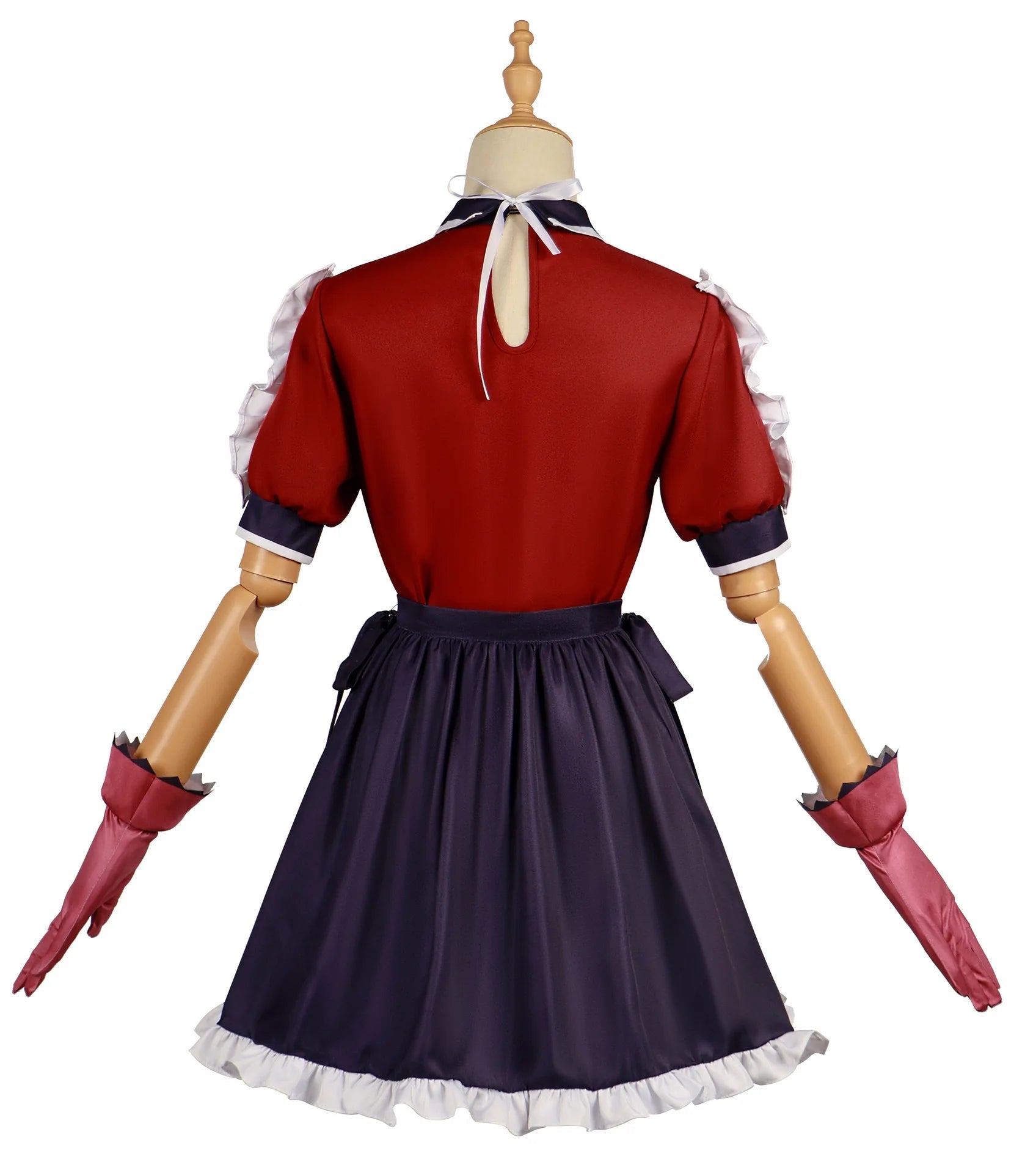 Oshi No Ko Arima Kana/Hoshino Ruby Song and Dance Performance Dress Girl Red Uniform Halloween Anime Carnival Crossdressing Set - TRENSET