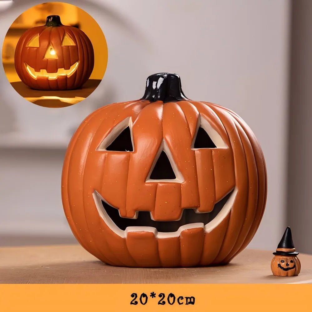 Pumpkins Lamp Halloween Decoration For Home Yard Garden Outdoor Decor Hallowen Horror House Skull Party Props Glow in The Dark - TRENSET