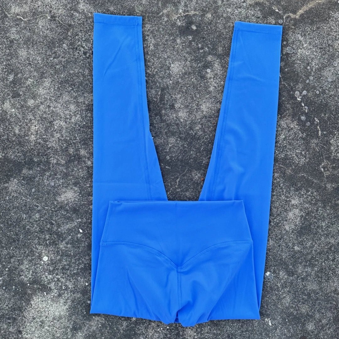 Solid Color High - quality High Waist Yoga Legging Women Sport Pants Butter Athletic Gym Comprehensive Training Jog 100% squatting - TRENSET