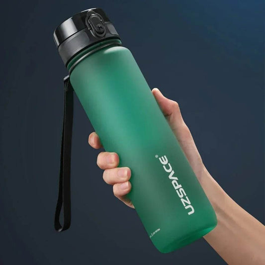 Sports Water Bottle Shaker Outdoor Travel Portable Leakproof Plastic Drink Bottle - TRENSET