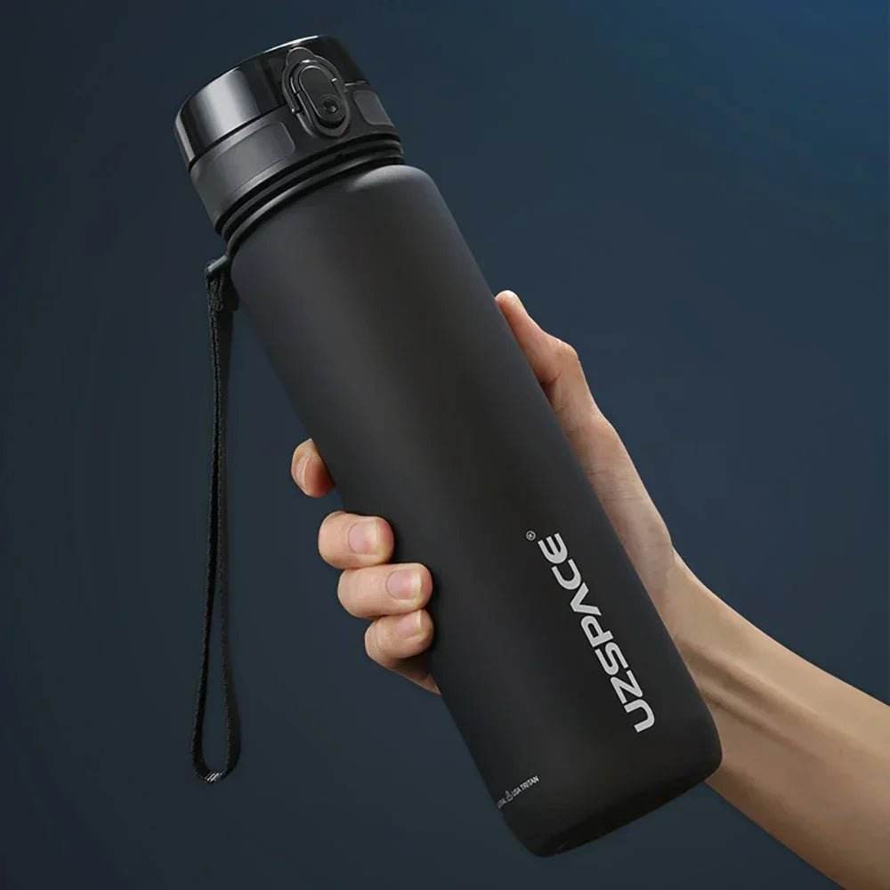Sports Water Bottle Shaker Outdoor Travel Portable Leakproof Plastic Drink Bottle - TRENSET