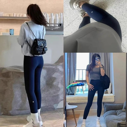 Sports Yoga Bottom Pants Women's High Waisted Hip Lifting Leggings - TRENSET