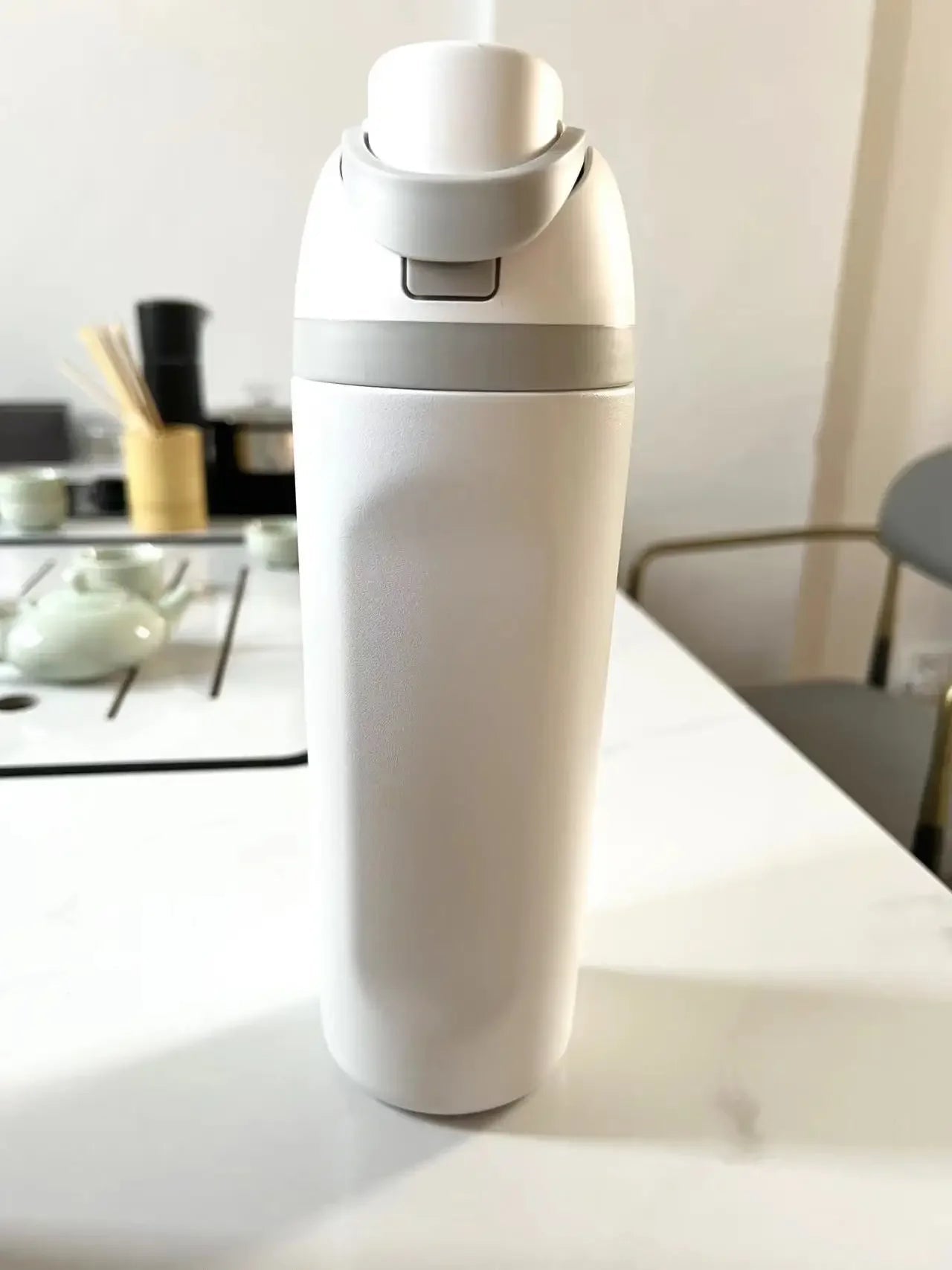Thermal Water Bottle 600ML Portable Cold/Heat Stainless Steel Double Wall Vacuum Sports Cup Insulated Coffee Cup BPA - Free owala - TRENSET